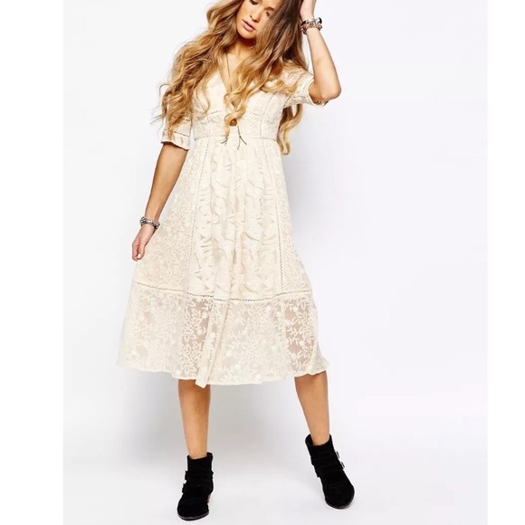 Free People Mountain Laurel MIDI Dress - Picture 2 of 7